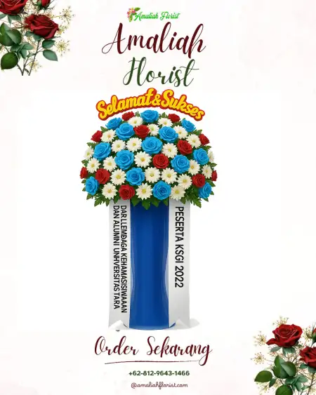 Standing Flowers Aula Serbaguna Zeni Bogor